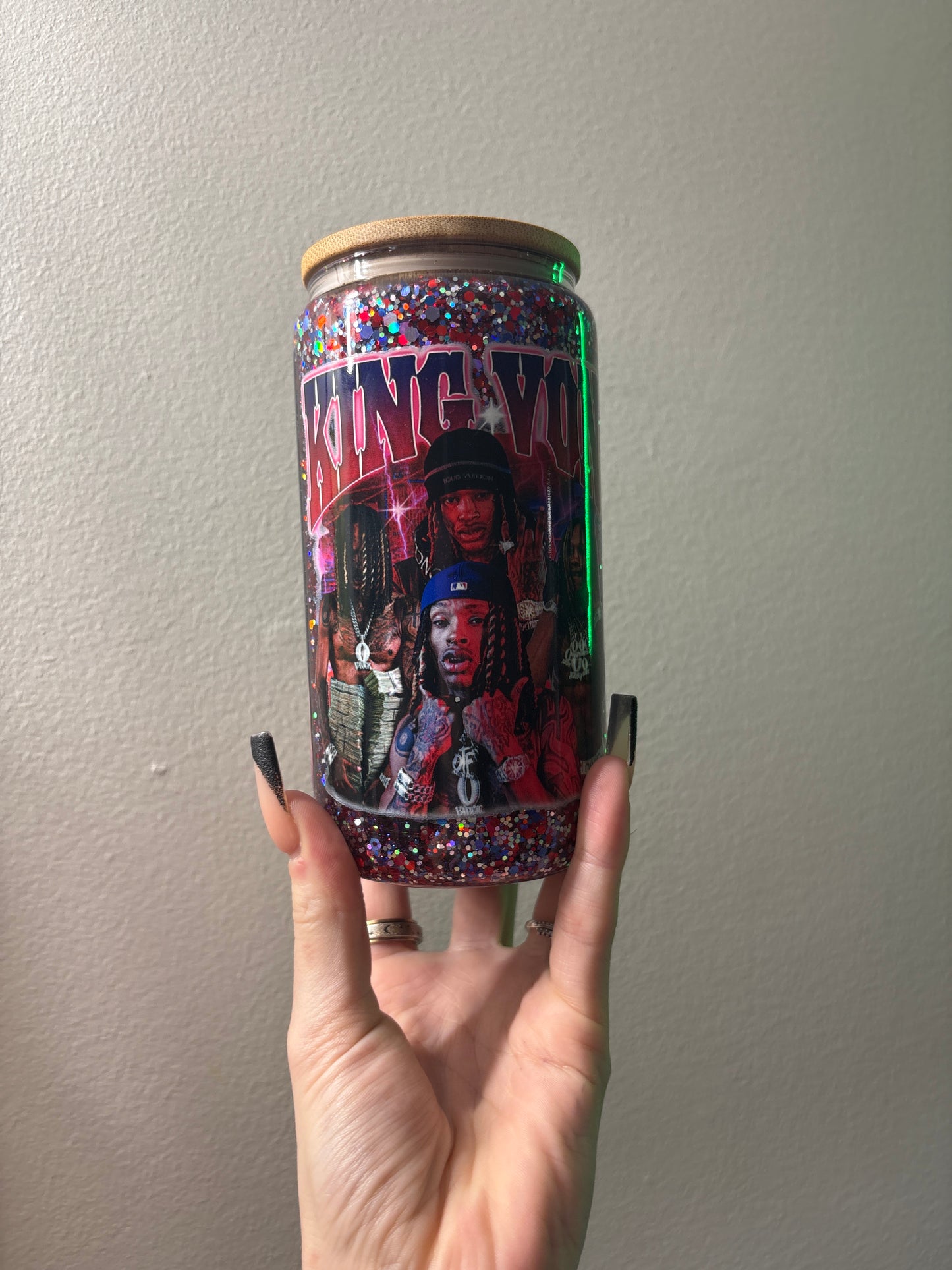 16oz Glass King Von