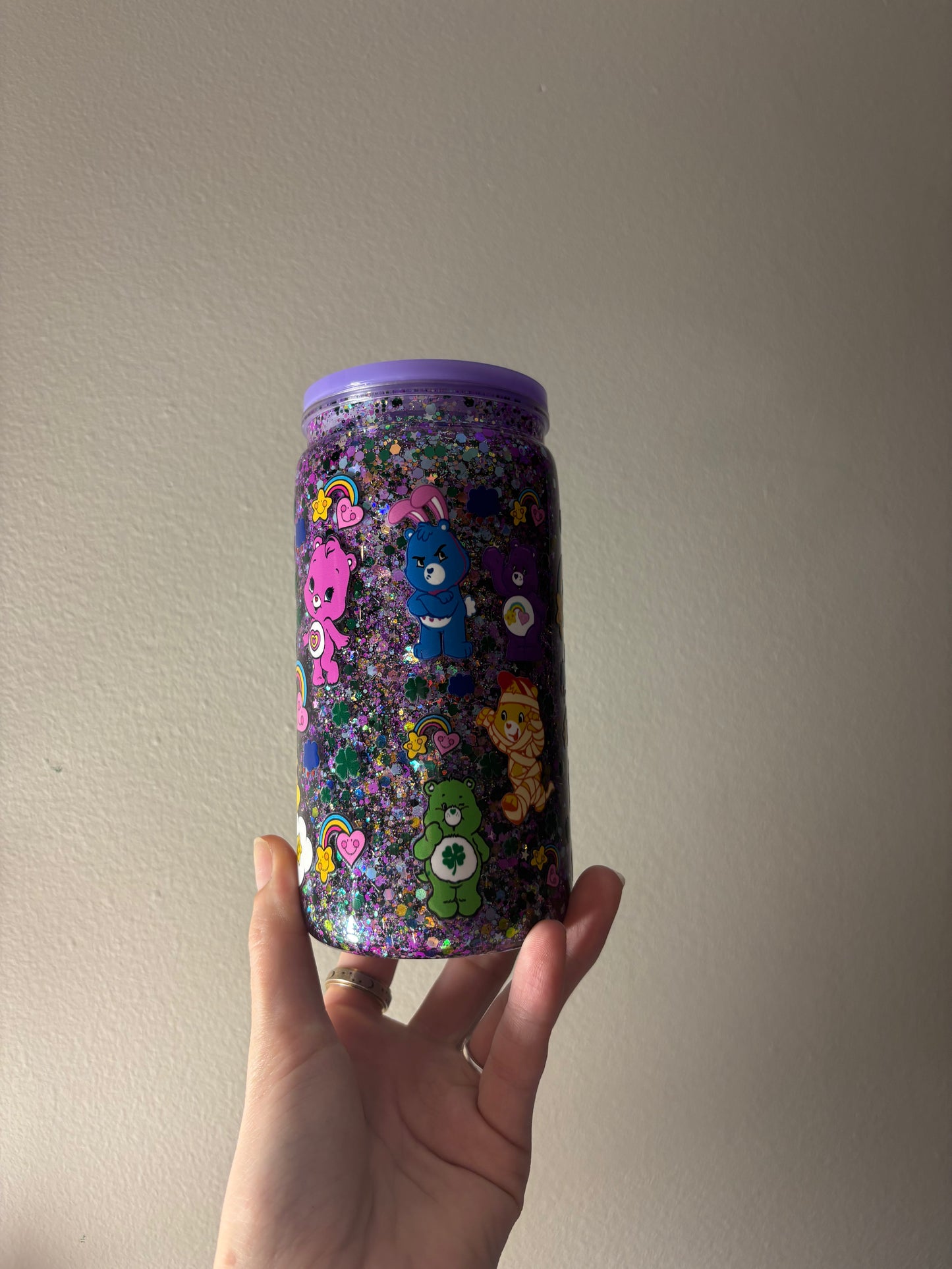 16oz Plastic Carebears