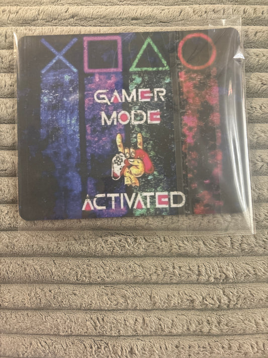 Gamer Mode Activated Mouse Pad
