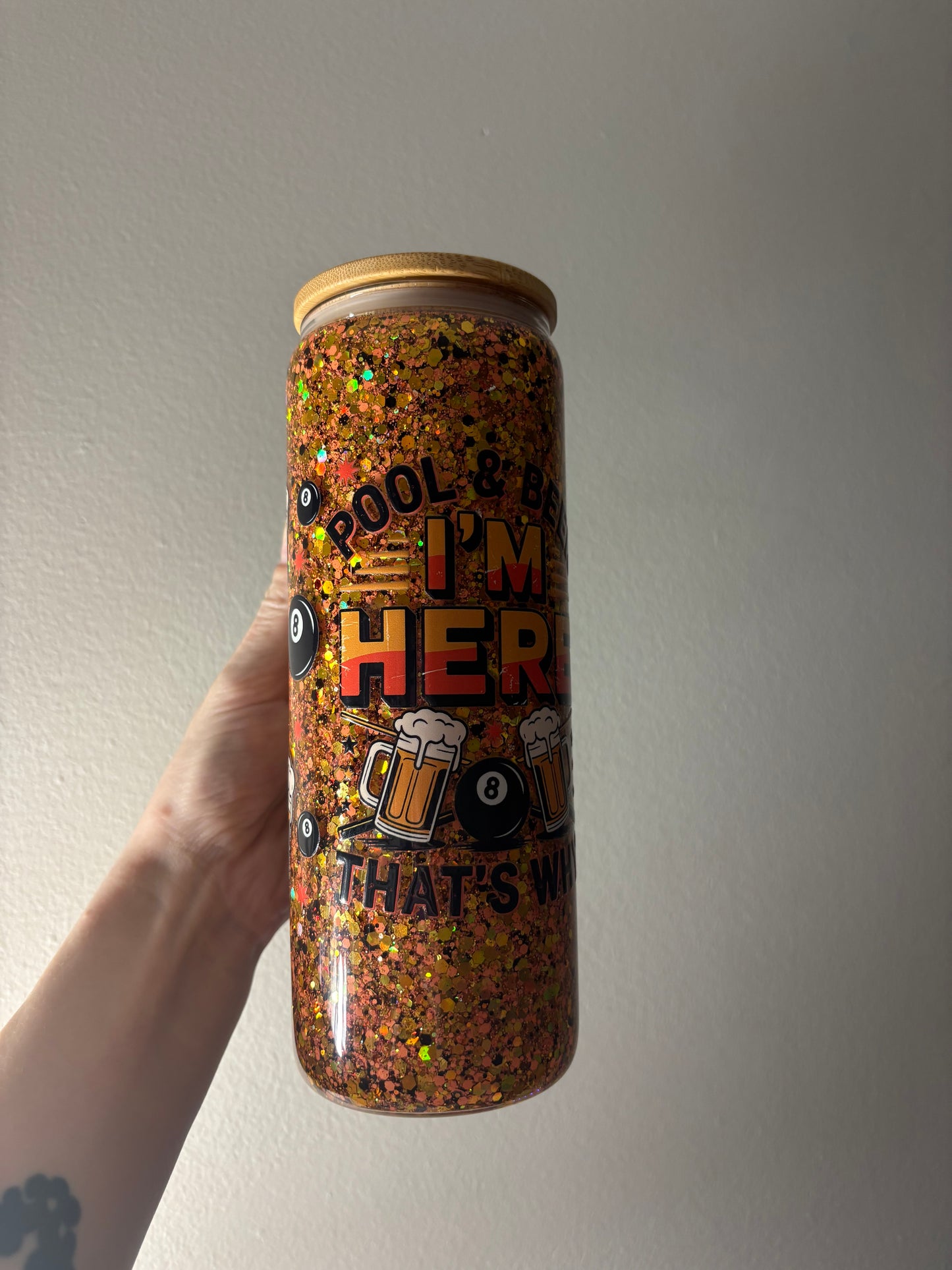 20oz Glass Pool/Beer