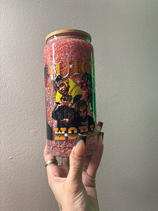 16oz Glass Juice World