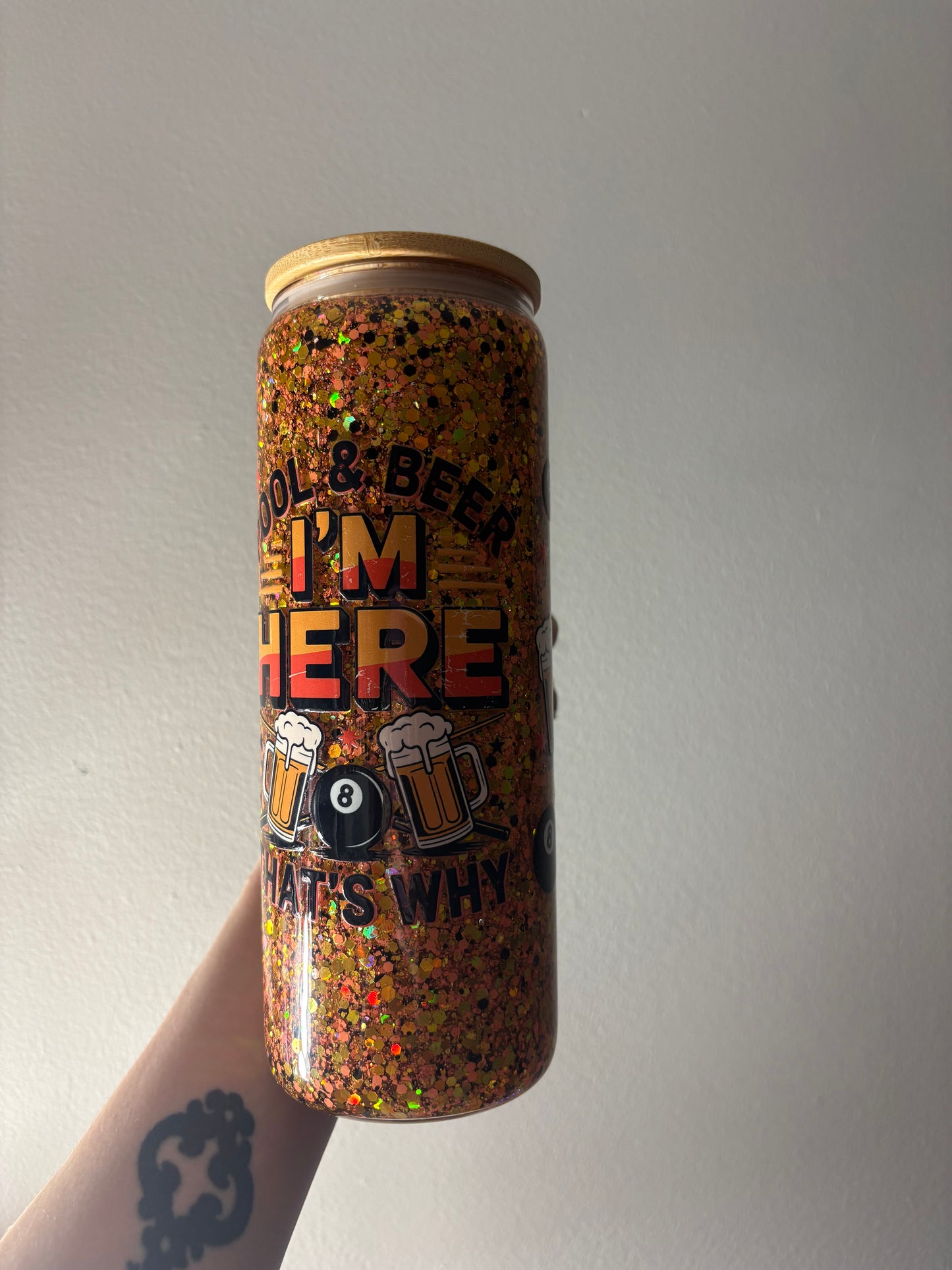 20oz Glass Pool/Beer