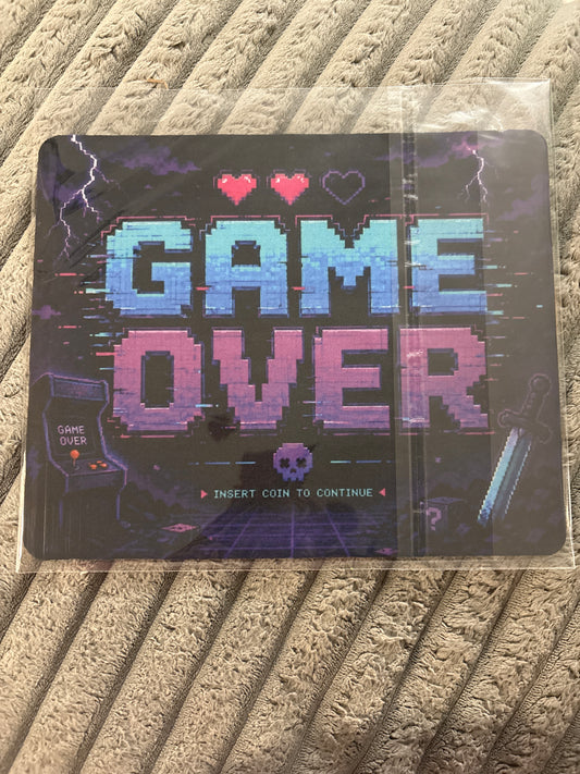 Game Over Mouse Pad