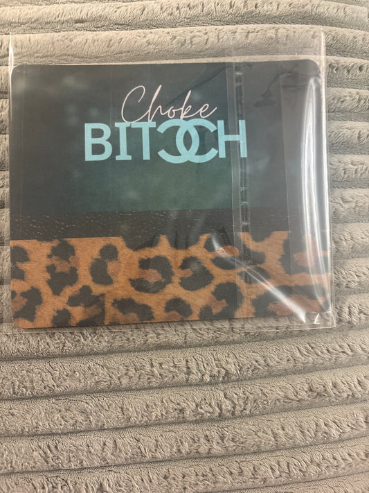 Choke B Chanel Mouse Pad