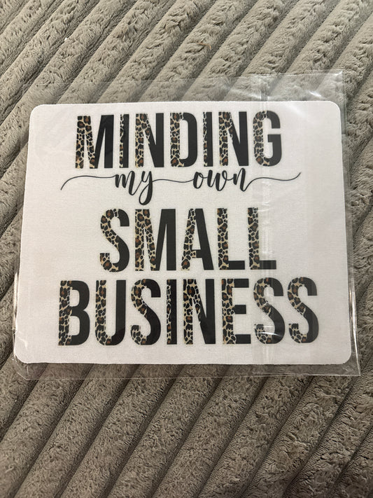 Small Buisness Mouse Pad
