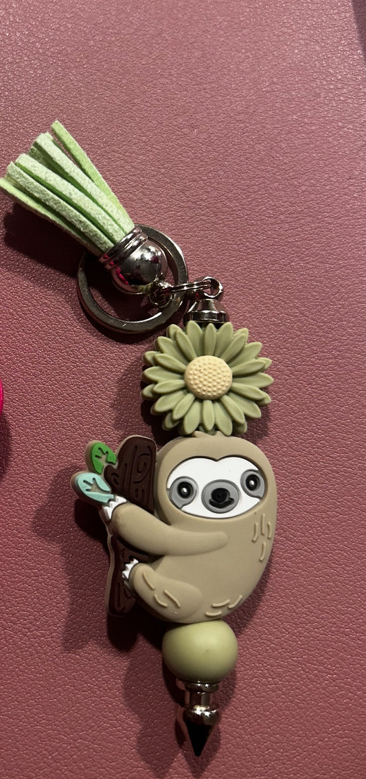 Sloth keychain