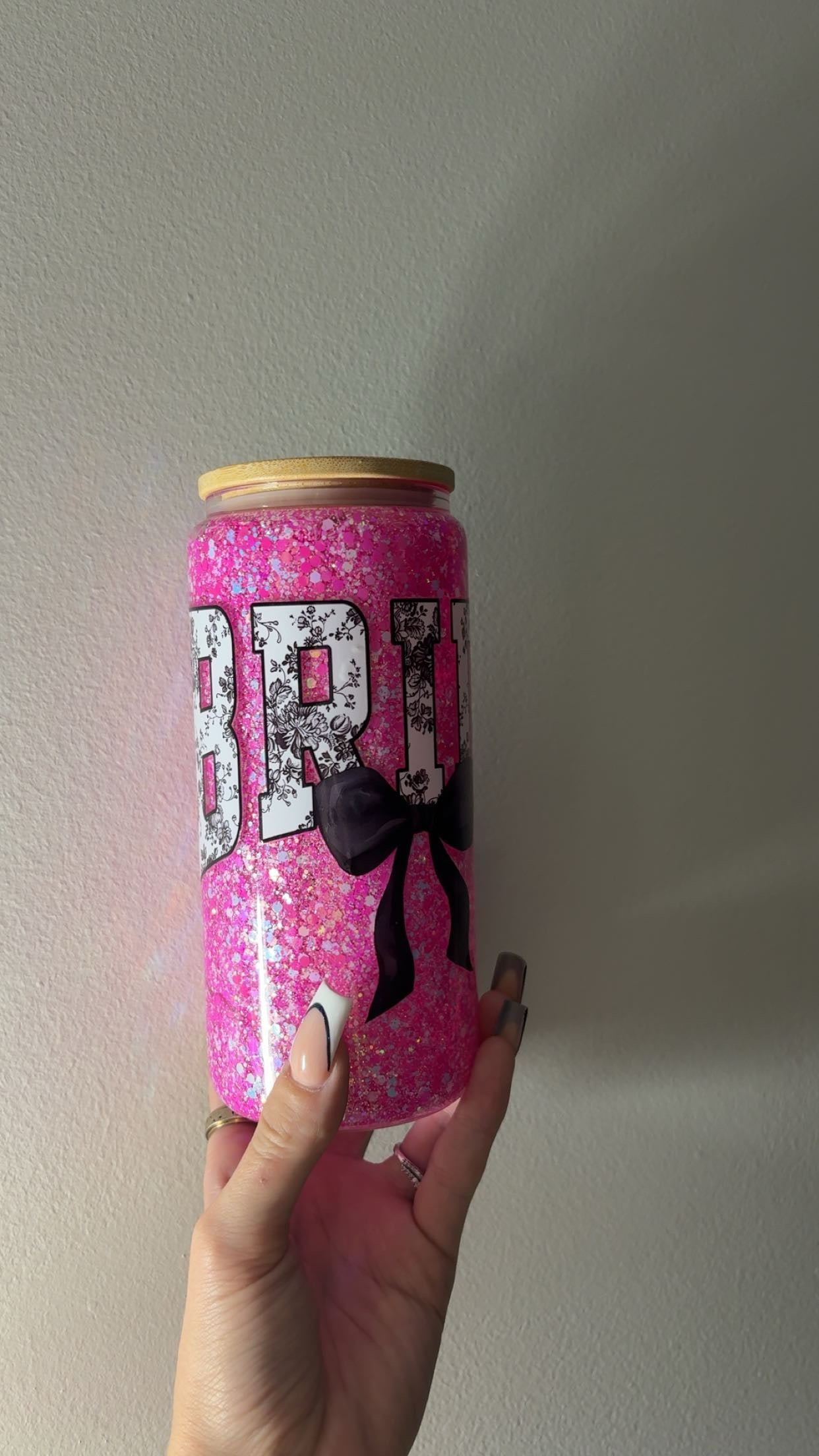 16oz Glass Bride