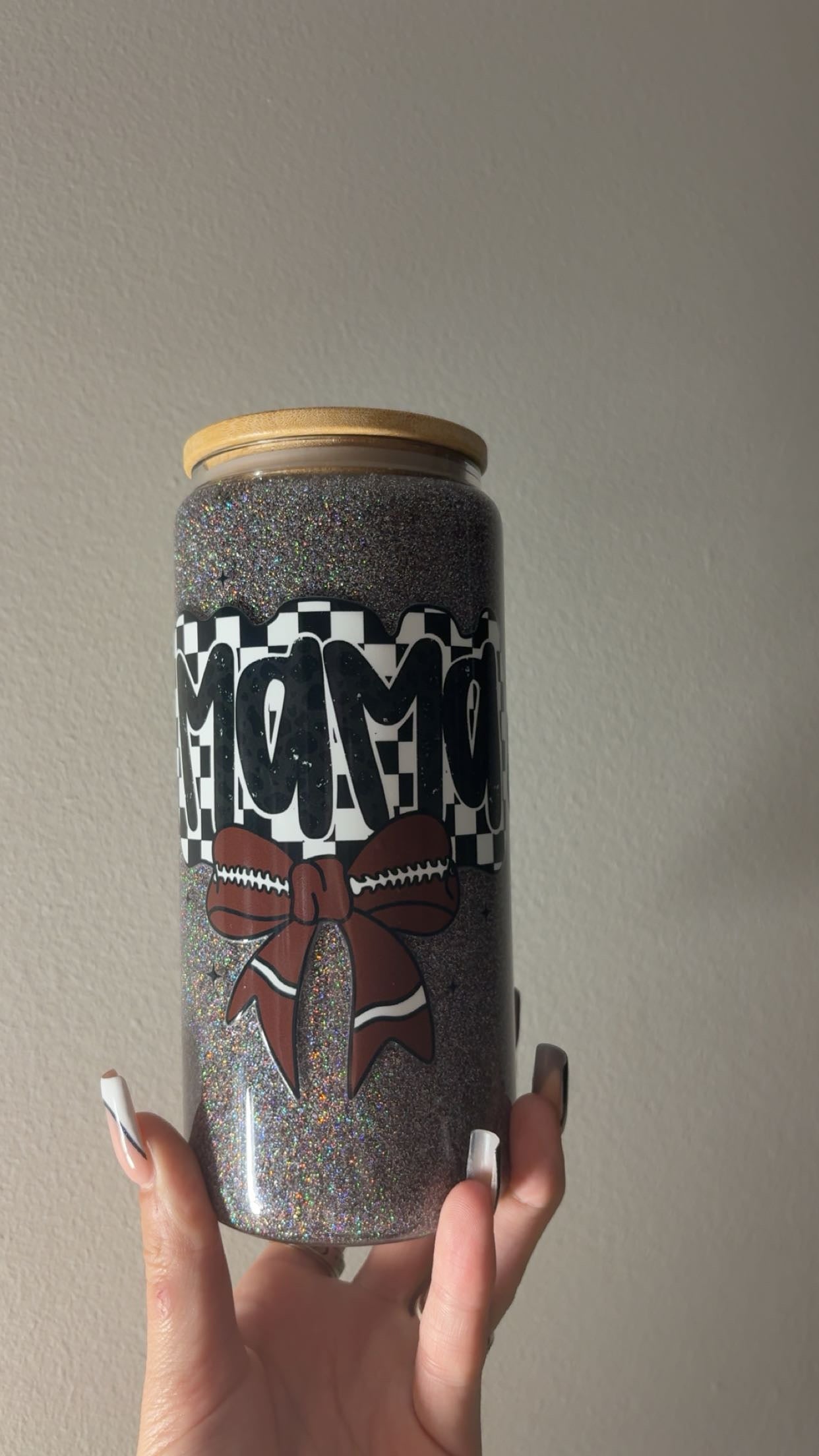 16oz Glass Mama