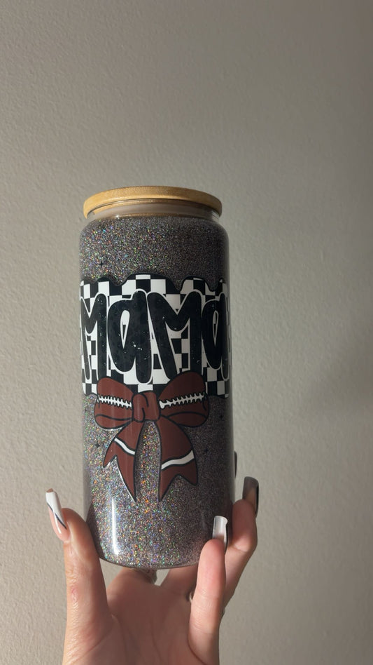 16oz Glass Mama