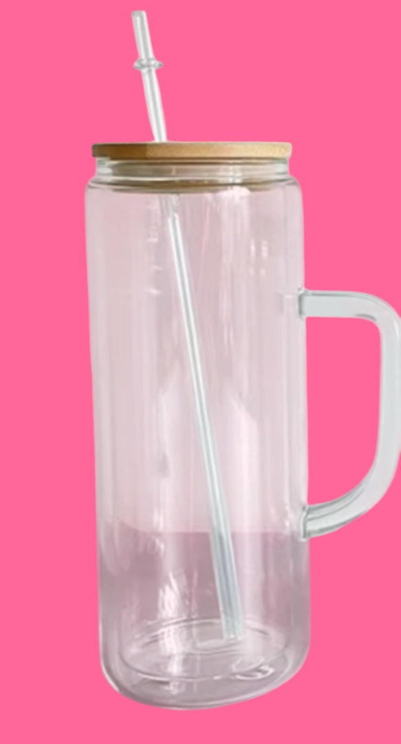 Make Your Own Snowglobe Glitter Cup Glass & Acrylic Tumblers- Various Sizes
