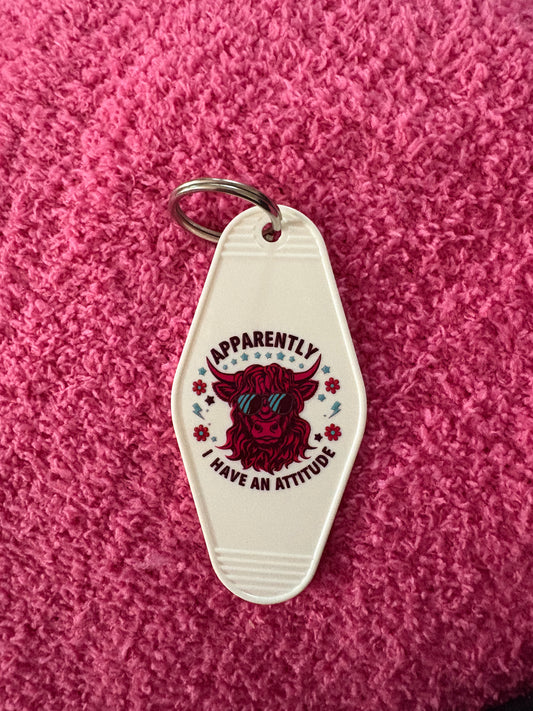 Highland Cow Key chain