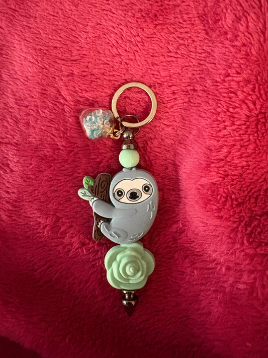 Sloth Keychain