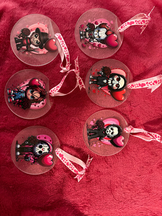 6 Halloween Tree Ornaments