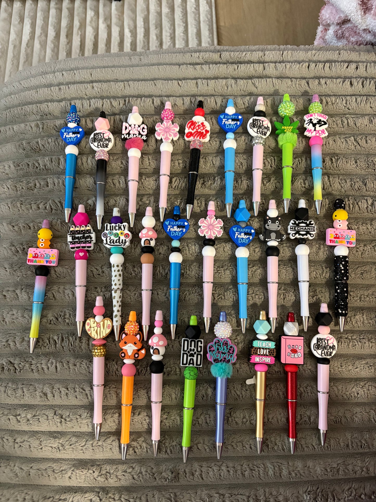 BEADED PENS