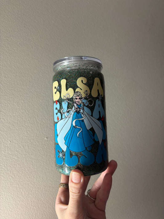 16oz Plastic Elsa