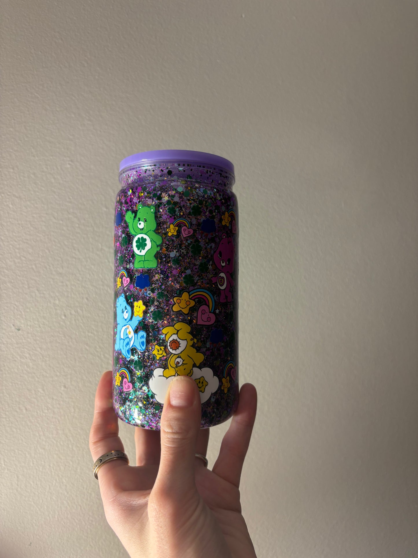 16oz Plastic Carebears
